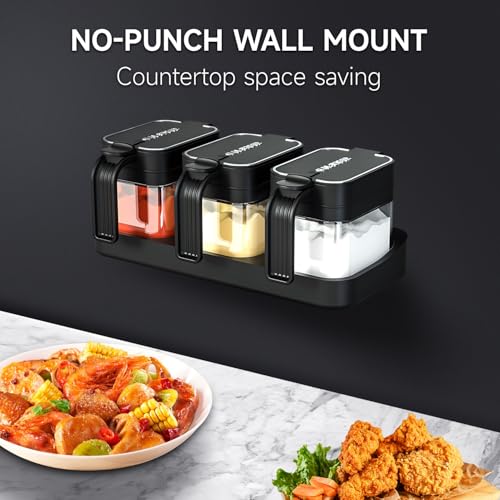 3 Pack Condiment Jars (3 Count)