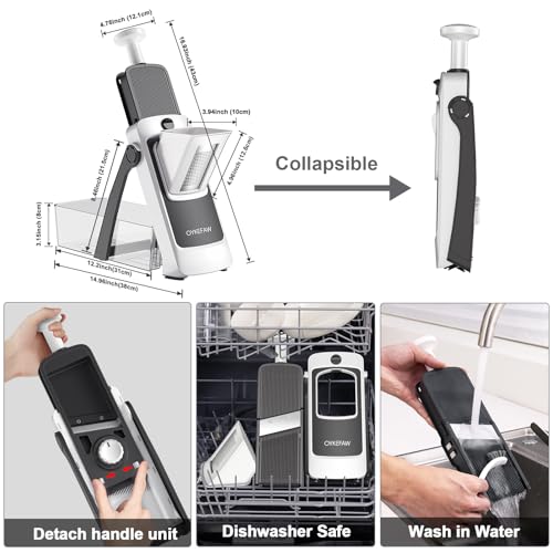 4th Gen Safe Mandoline Slicer For Kitchen