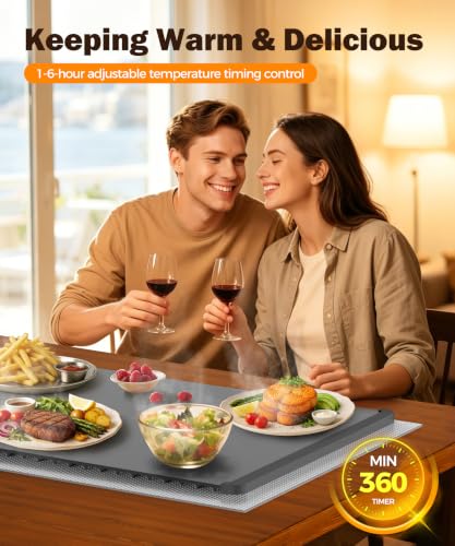 Electric Food Warming Mat 26"x15"