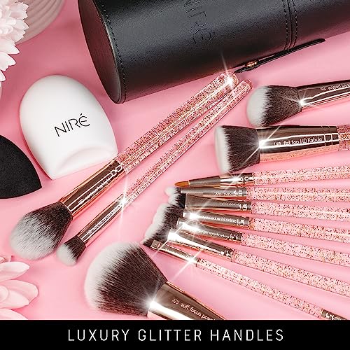 Beauty Glitter Makeup Brush Set