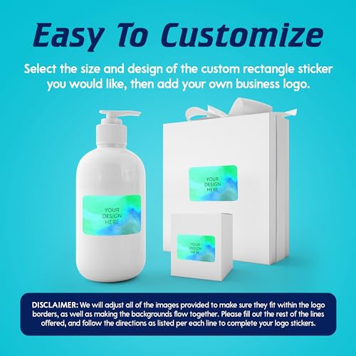 100 Custom Vinyl Stickers (100 Count)