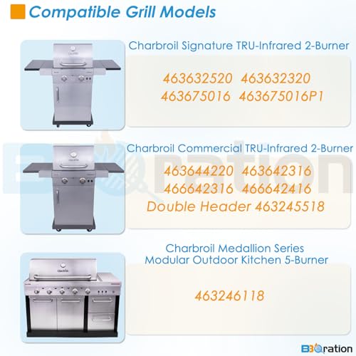 17" Grill Emitter for Charbroil TRU Infrared 463644220 463632320 463642316 463675016 463644220 G362