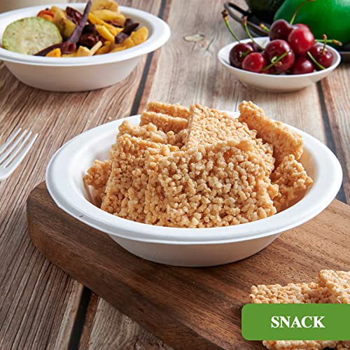 200 Pack 12 OZ Compostable Paper Bowls (200 Count)