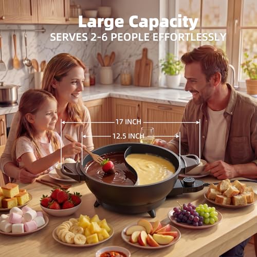 TWIN™ Dual Shabu Shabu Electric Hot Pot Fast & Even Heatup