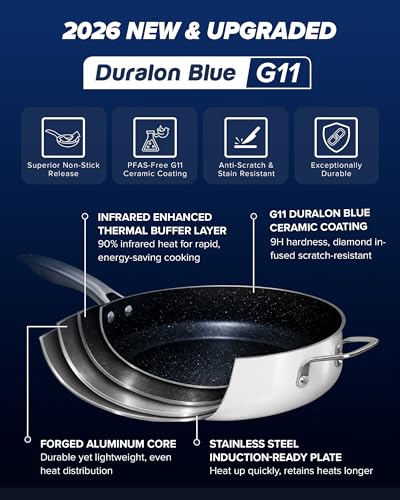 Essential Series 5PC Ceramic Cookware Set PFAS