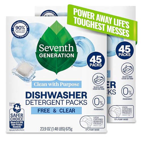 Dishwasher Detergent Packs (90 Count)