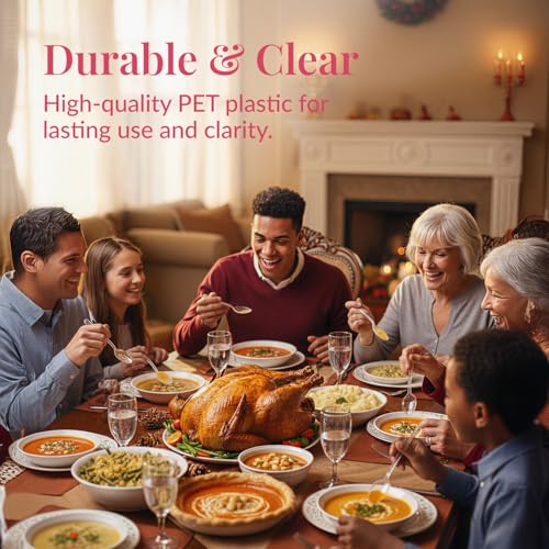 500 Count Clear Plastic Spoons