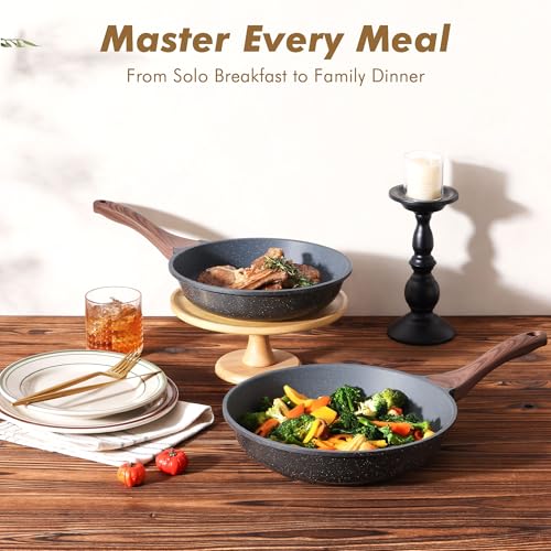 Nonstick Frying Pans (2 Count)