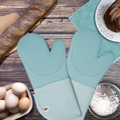 Professional Microwave Silicone Oven Mitts one Pair