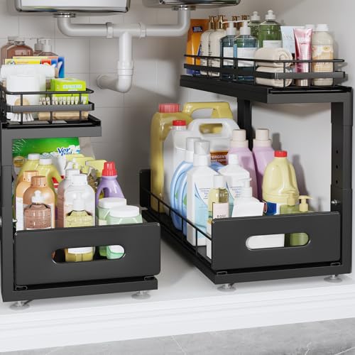 Under Sink Organizer Upgrade To Professional Rails