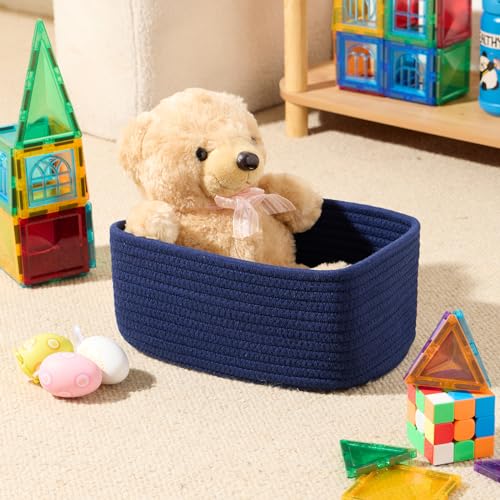 Small Storage Baskets for Organizing (4 Count)