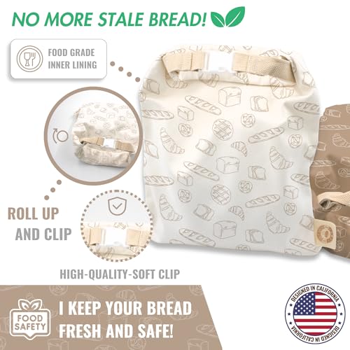 Reusable Bread Bag Set for Home Bakers (2 Count)