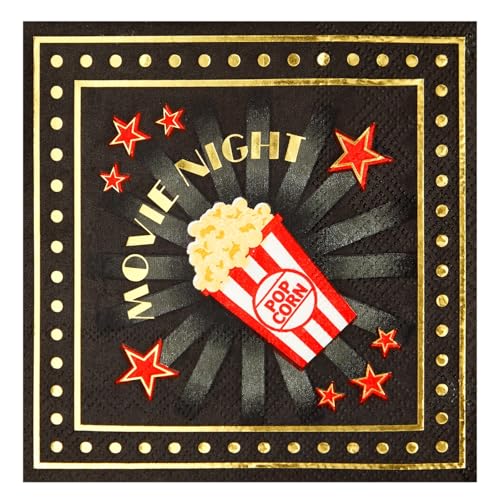 Movie Night Napkins (50 Count)