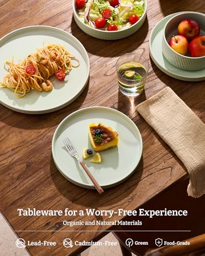 Star Stoneware Dinnerware Sets with Pasta Bowls (16 Count)