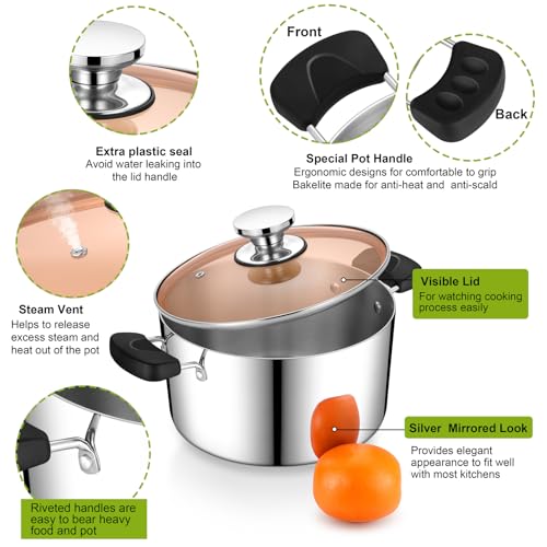 5 Qt Pot with Lid