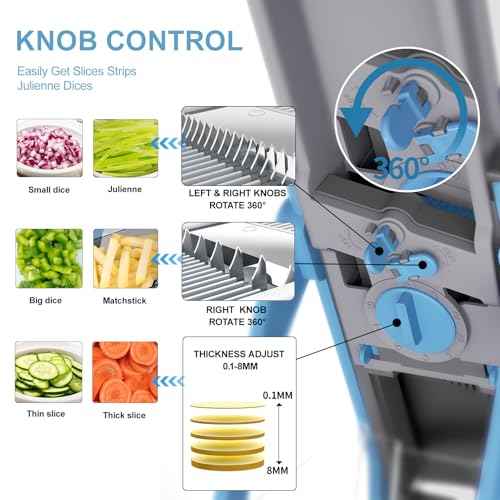 Safe Mandoline Slicer for Kitchen