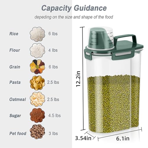 Airtight Rice Storage Container (2 Count)