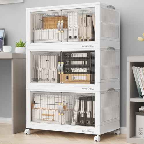 180Qt Stackable Storage Bins with Lid (3 Count)