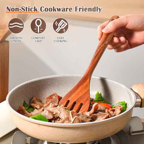 Wooden Spoons for Cooking (11 Count)
