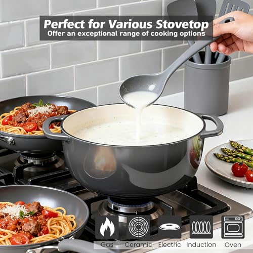Enameled Cast Iron Dutch Oven