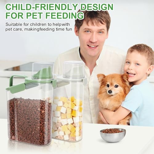 Rice Container Cereal Storage Container 2 Pack (2 Count)