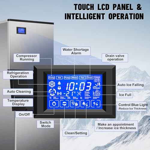 Commercial Ice Maker Machine 500Lbs