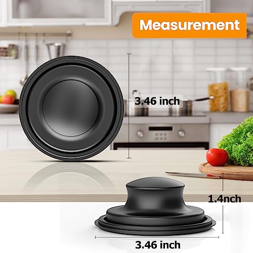 Huntorny 2PCS Kitchen Sink Drain Strainer and Stopper (2 Count)