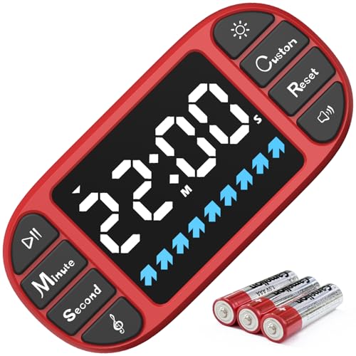 Magnetic Digital Kitchen Timer for Classroom Countdown