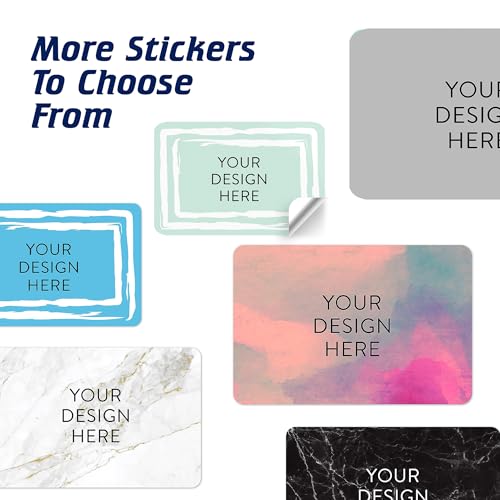 100 Custom Vinyl Stickers (100 Count)