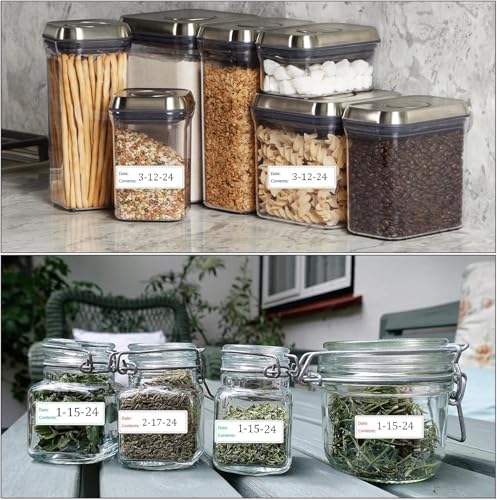 Freezer Labels 4 Rolls 2000pcs