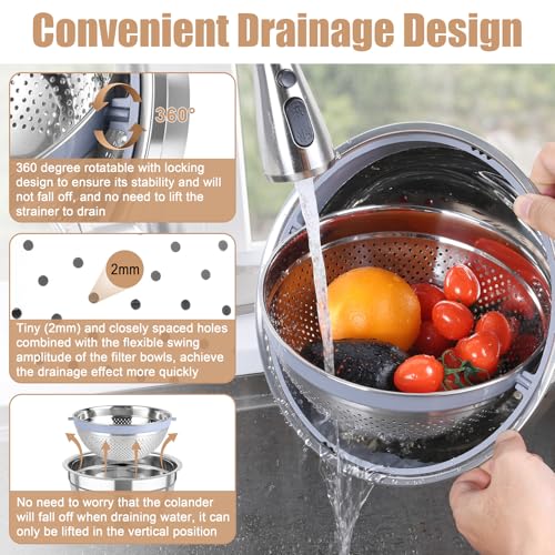 Mixing Bowls with Colander (4 Count)