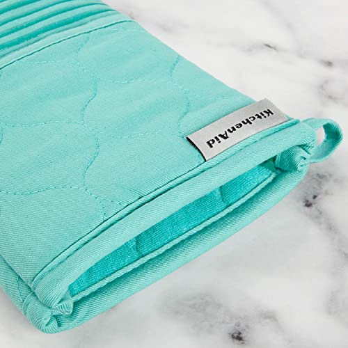 Quilted Cotton Terry Cloth Oven Mitt