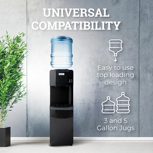 Top Loading Water Cooler with Removable Drip Tray & Energy
