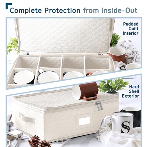 Fine China Storage Containers Hard Shell 5 Piece Set