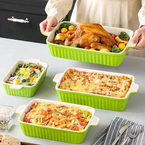 Ceramic Baking Dishes Set of 4 (4 Count)