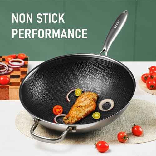 Hybrid 12 Inch Wok with Lid