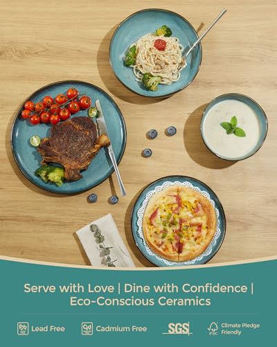 Stoneware Dinnerware Sets for 8