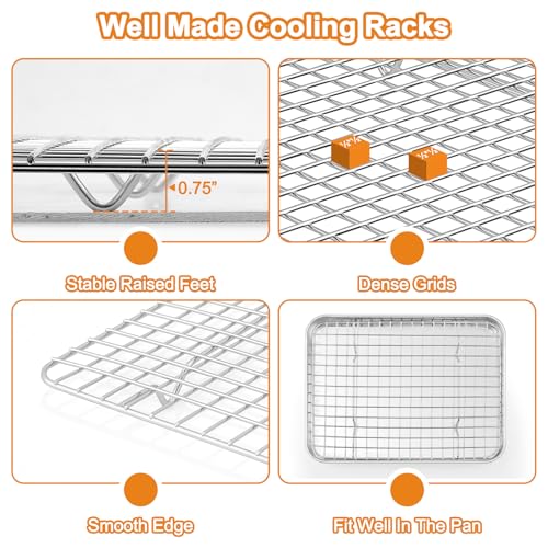 Baking Sheet with Rack (6 Count)