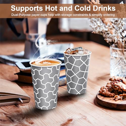 240 Pack 12 oz Paper Cups (240 Count)