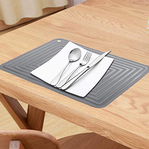 Large Silicone Trivet Mats for Hot Dishes (2 Count)