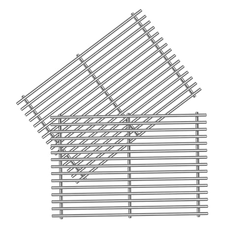 9MM 17.5" Stainless Steel Grill Grates for Weber Spirit E