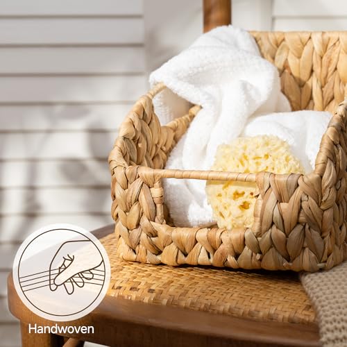 Water Hyacinth Basket Organizer (3 Count)