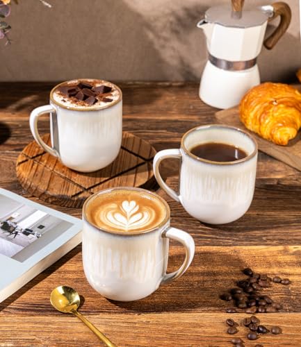 12OZ Ceramic Coffee Mugs Set of 6 (6 Count)