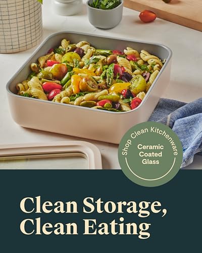 2 Piece Glass Food Storage Set with Lids (2 Count)