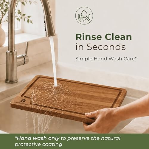 Wooden Cutting Board Set of 3 (3 Count)