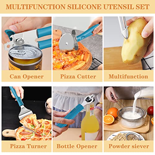 Silicone Kitchen Utensils Set (43 Count)