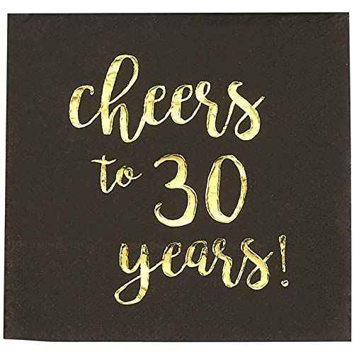 30th Birthday Napkins (50 Count)