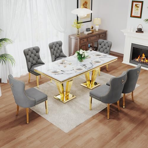 7 Piece Luxury Dining Room Set