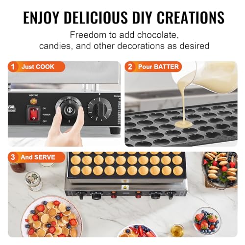 110V Mini Dutch Pancake Baker
