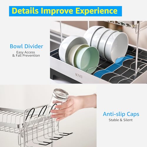 2 Tier Dish Drying Rack